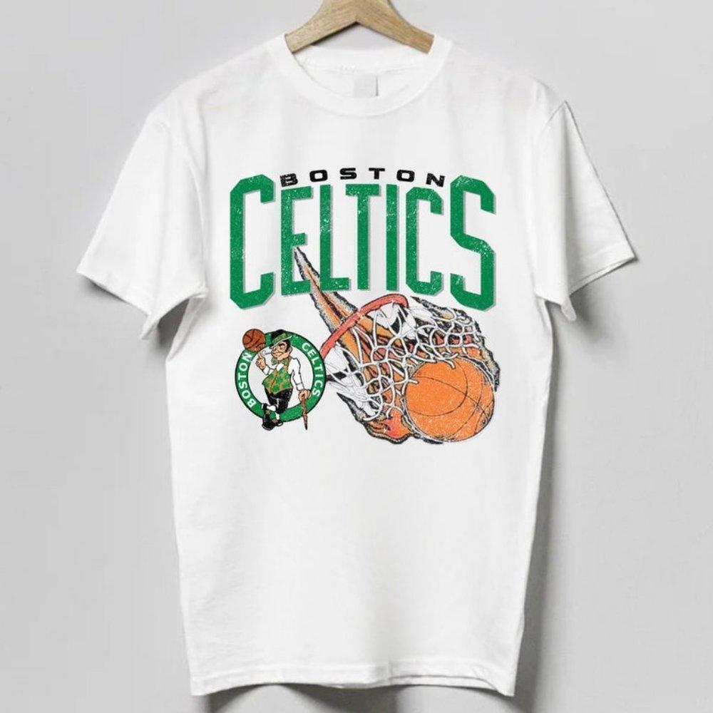 Boston Celtics Retro Basketball Unisex T-Shirt Sports Team Fan Gift Graphic Tee